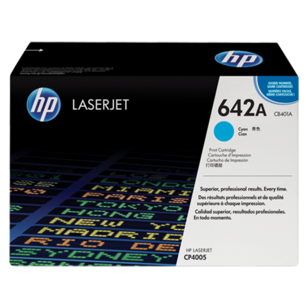 Hp 642A (CB401) Original Cyan Toner Cartridge